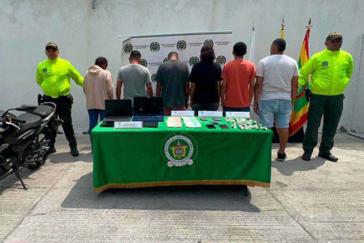 Universitaria, entre los 7 capturados por ordenar sicariatos en Cartagena