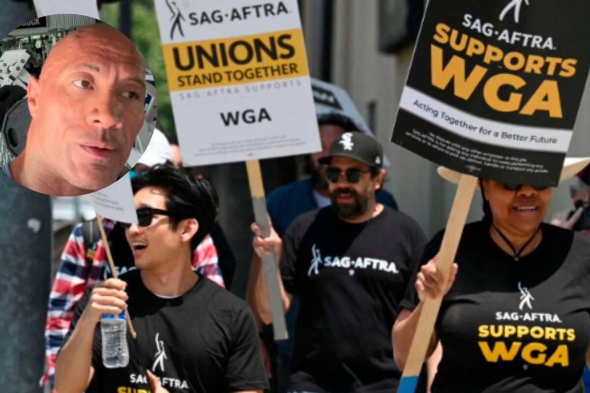 ¿Cuánto dinero donó la ‘Roca’ Johnson a los actores en huelga en Hollywood?
