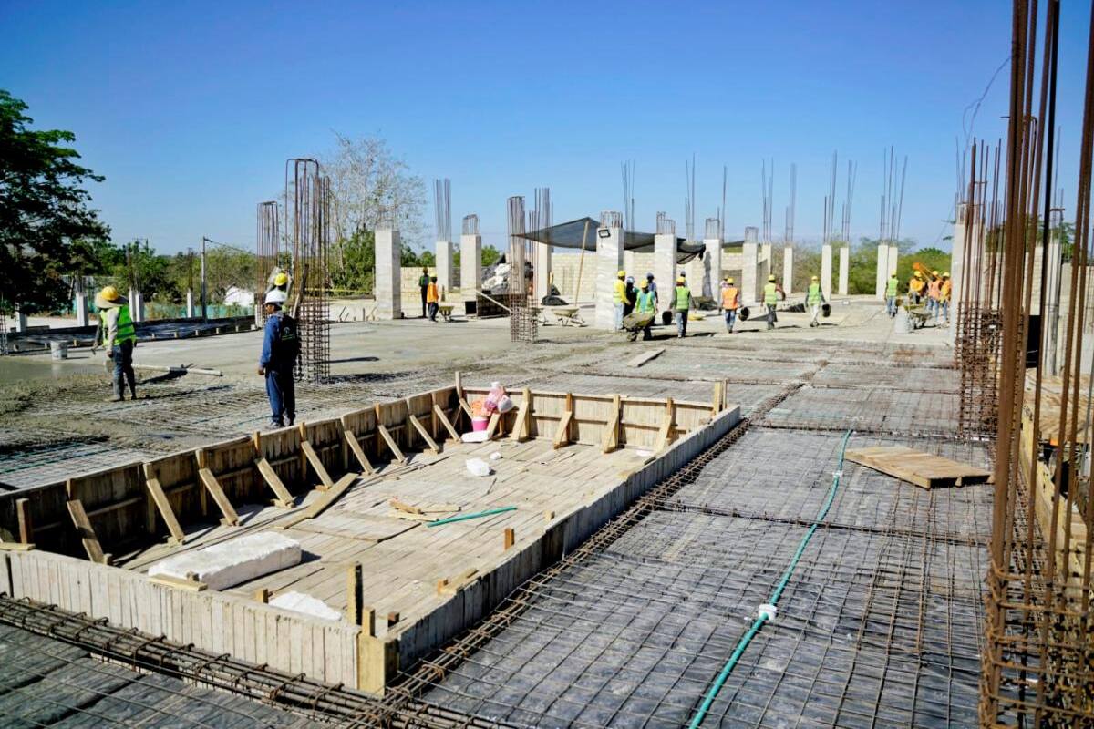 Avanza la construcción de la subsede del Sena en Magangué