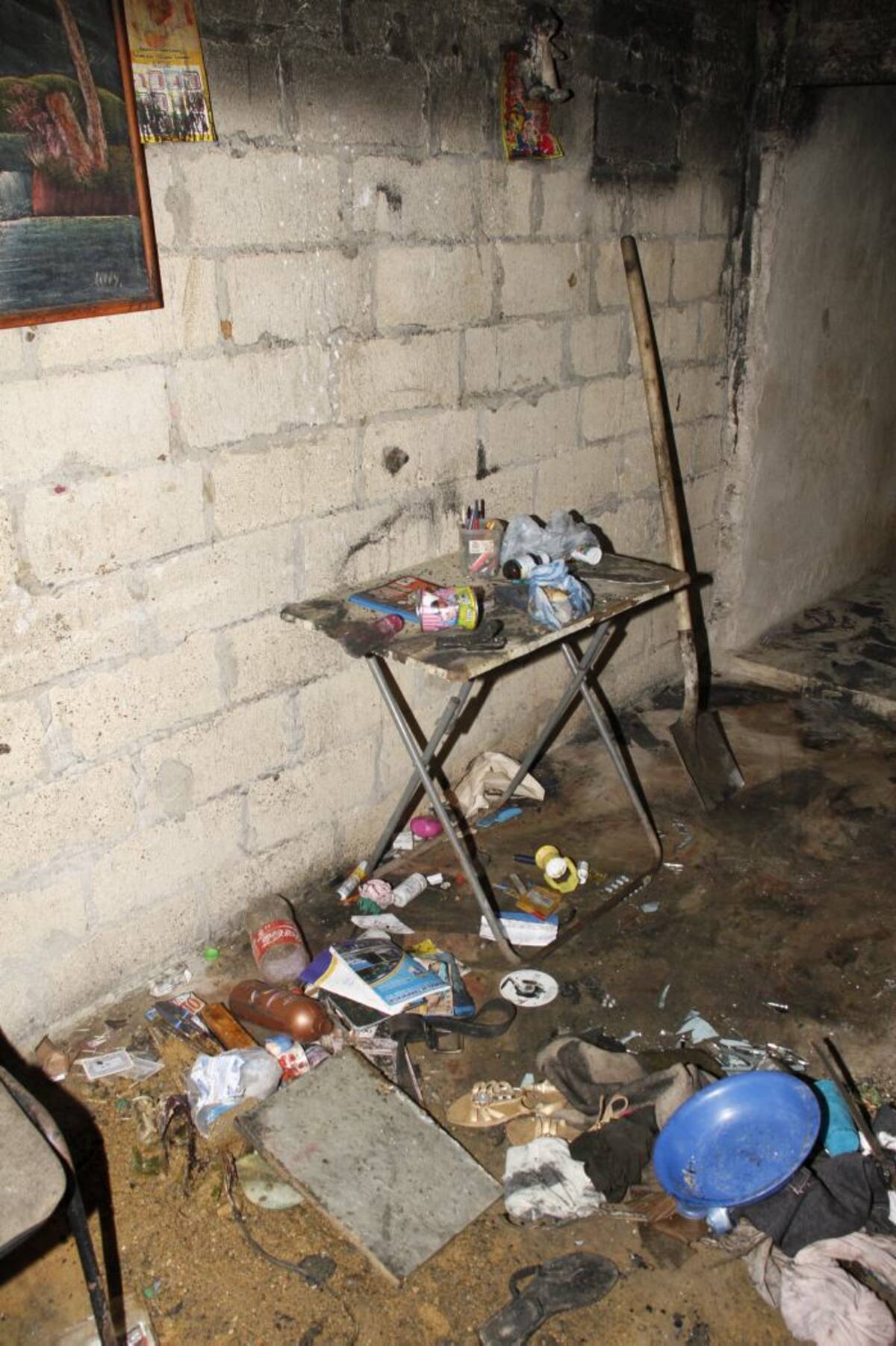 El fuego destruyó el 80 por ciento de la vivienda donde dormía el menor de edad. Foto: Archivo