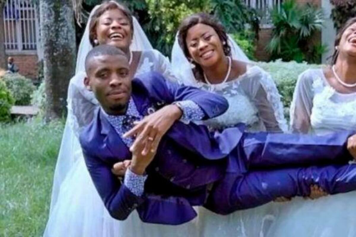 ¡Insólito! Tres hermanas, una boda y el mismo marido para todas