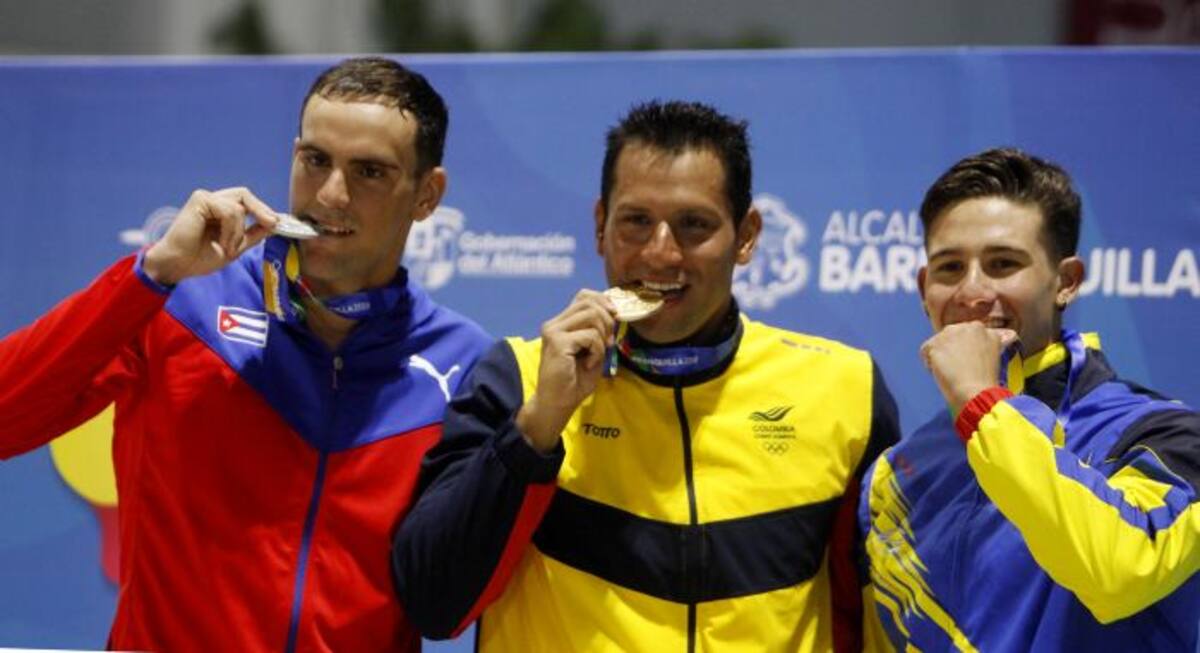 Colombia es segundo en el Medallero. EFE