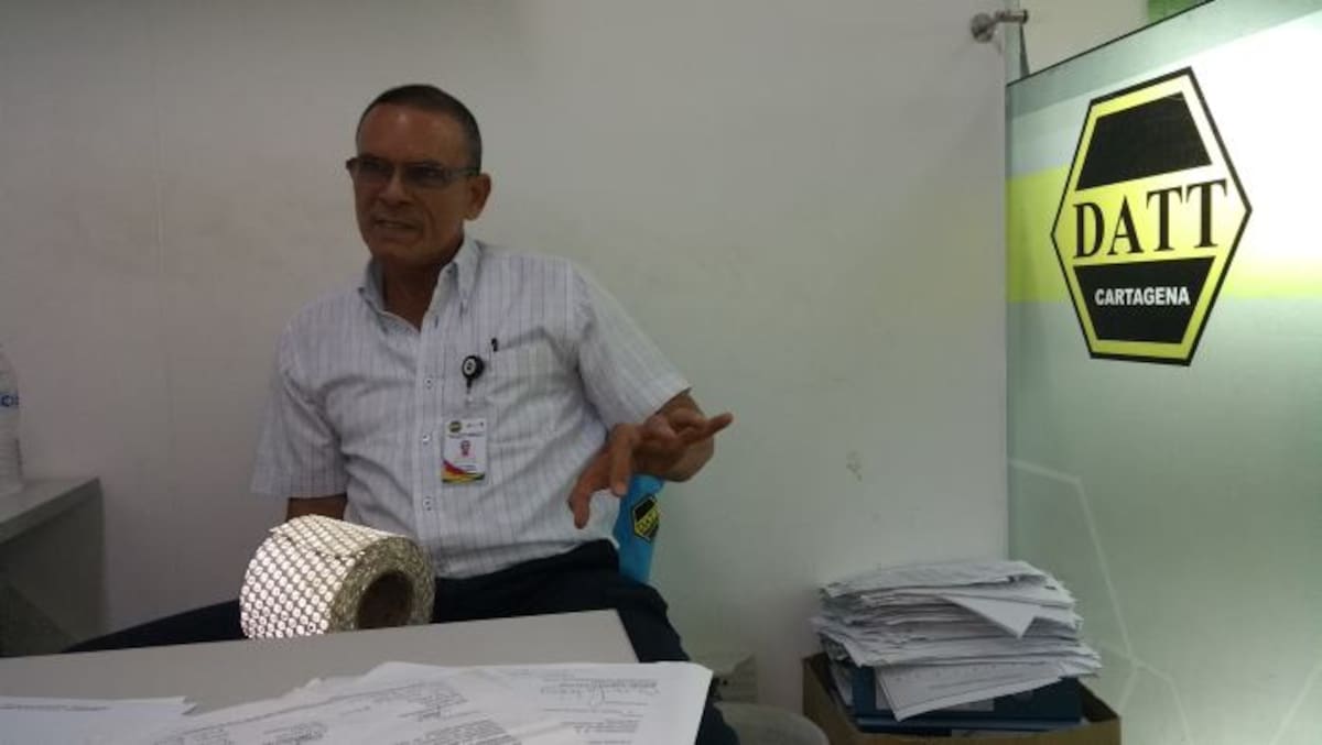 Julio Padilla Ramos, coordinador de señalización del DATT. Gisella López-El Universal