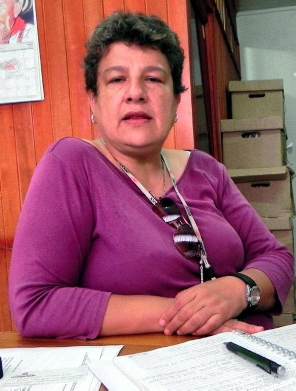 Pastora Cansino, asesora nacional del proceso.