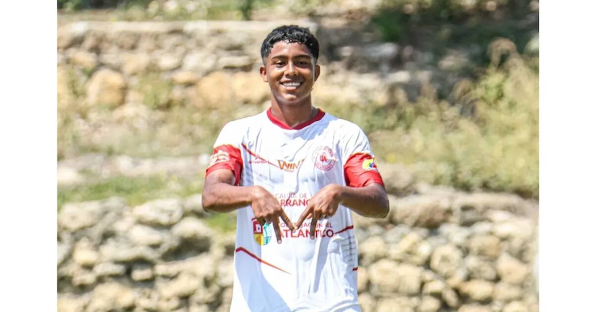 Atlántico defeated Bolívar in the National U-15 Football Championship