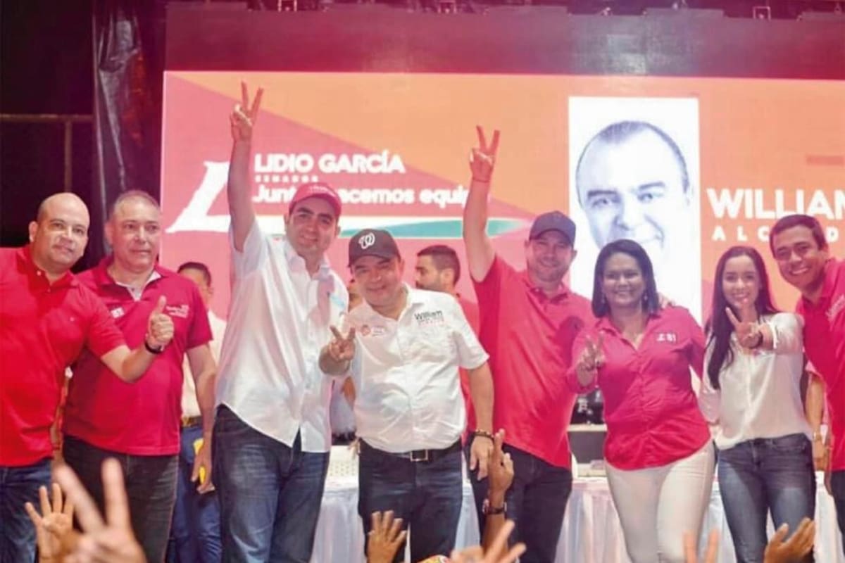 Los lazos que unen al candidato William García con el polémico clan Blel