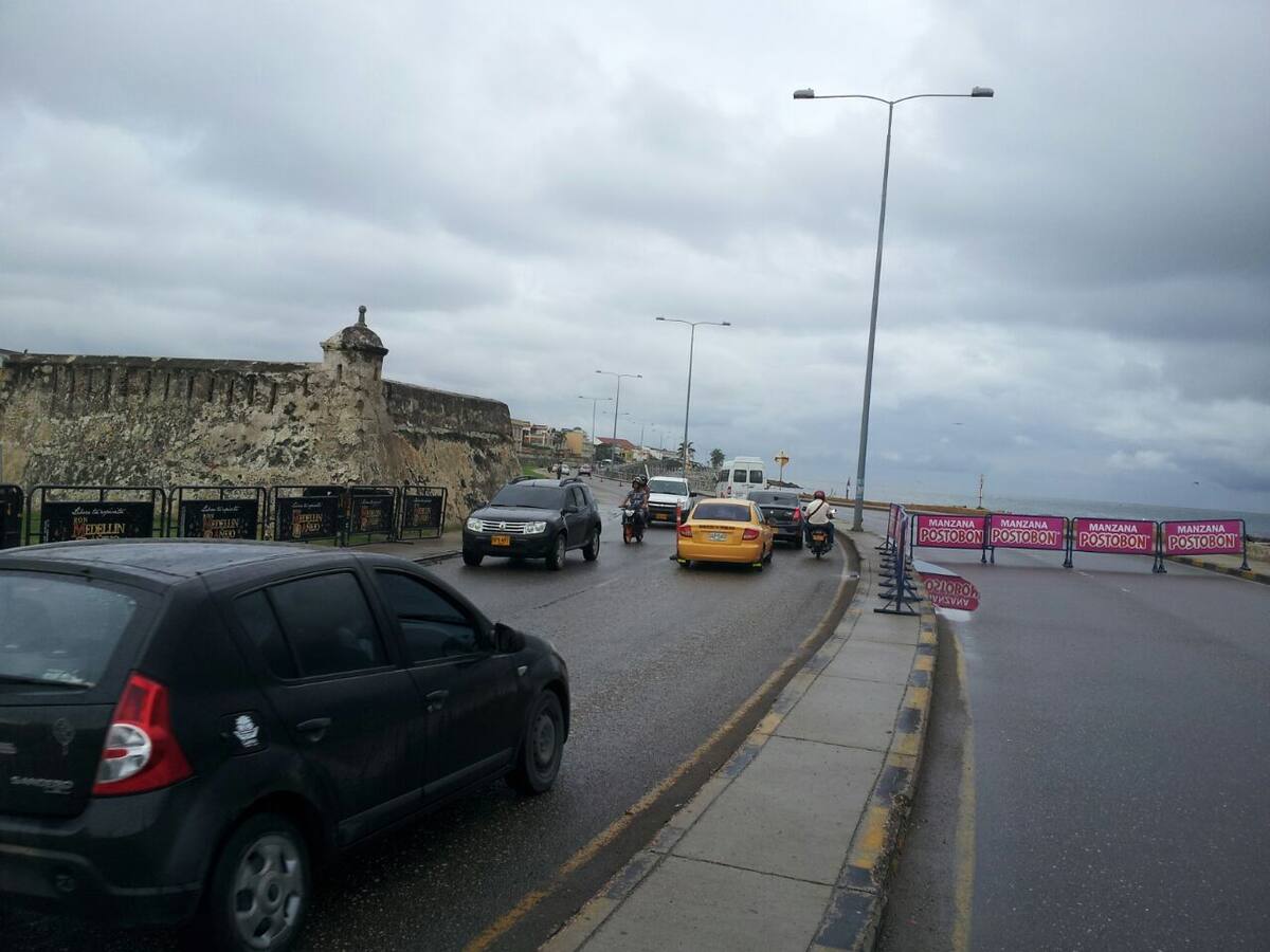 El DATT informa que el tráfico vehicular está circulando con normalidad. CORTESÍA