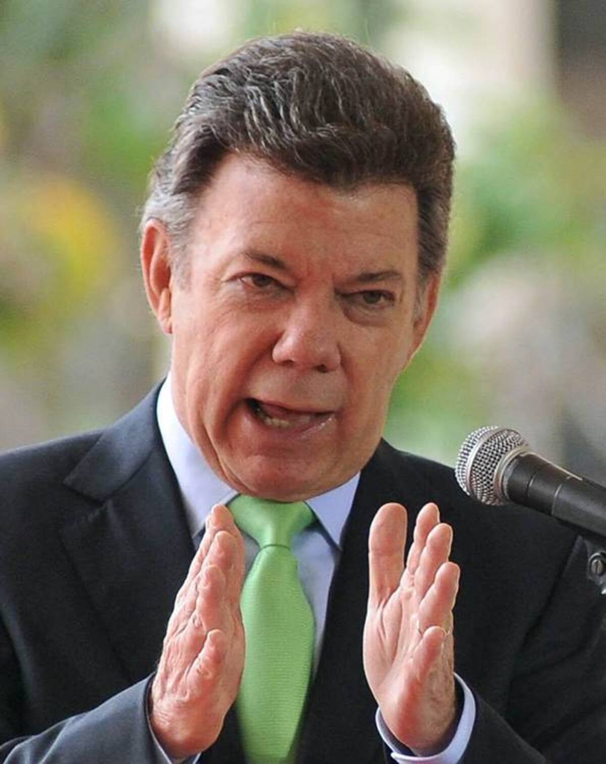 Presidente Juan Manuel Santos.