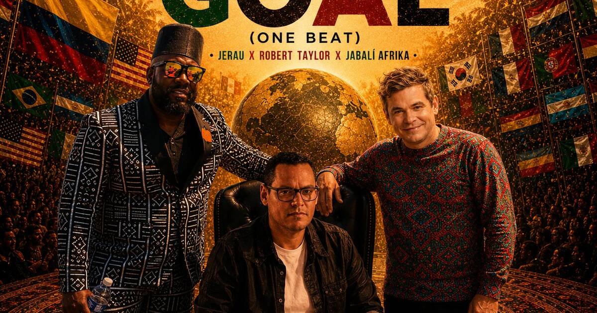 Jerau se pone modo mundialista y le canta a la paz con sabor caribeño y africano