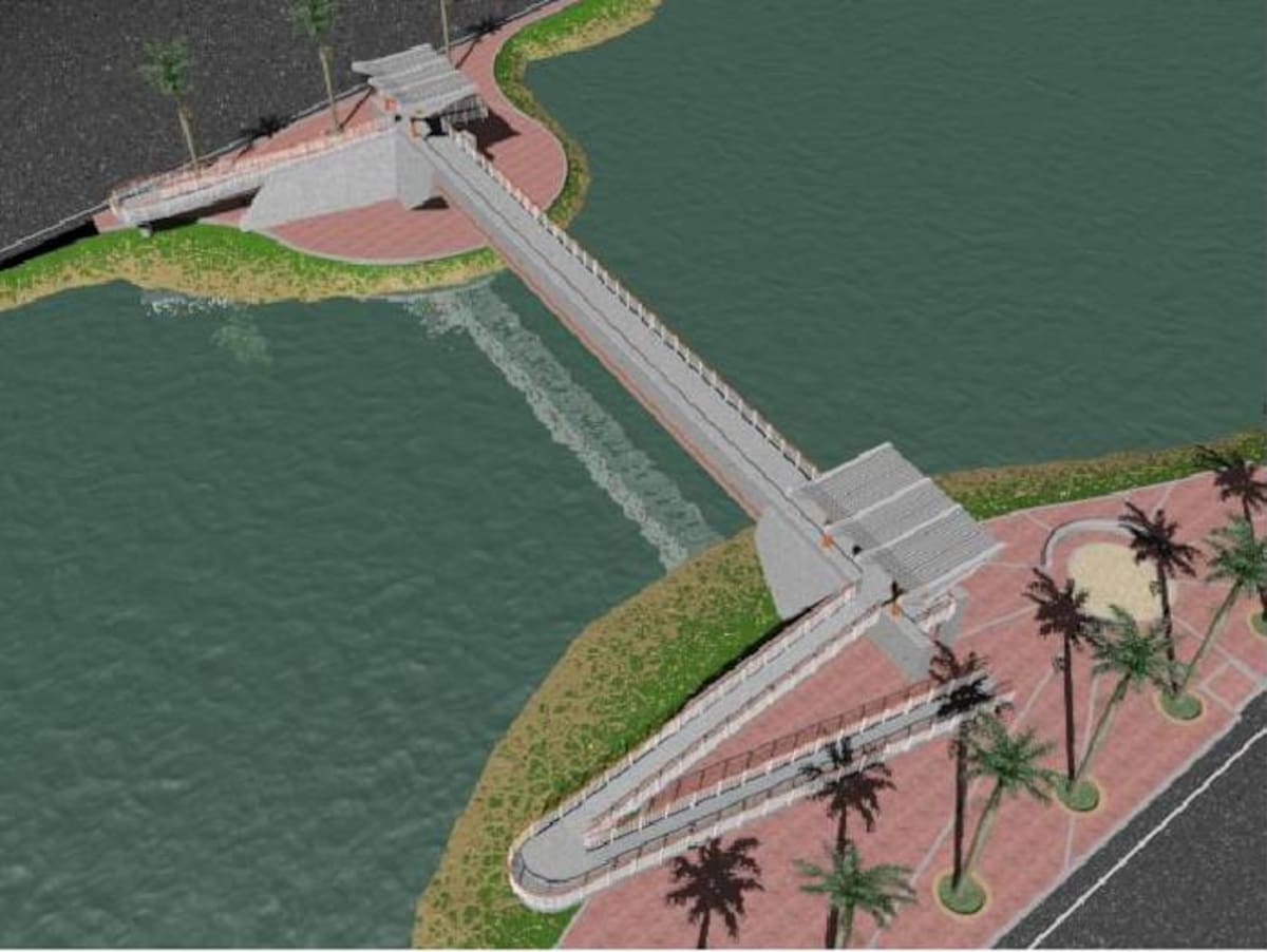 Puente Peatonal Jiménez.