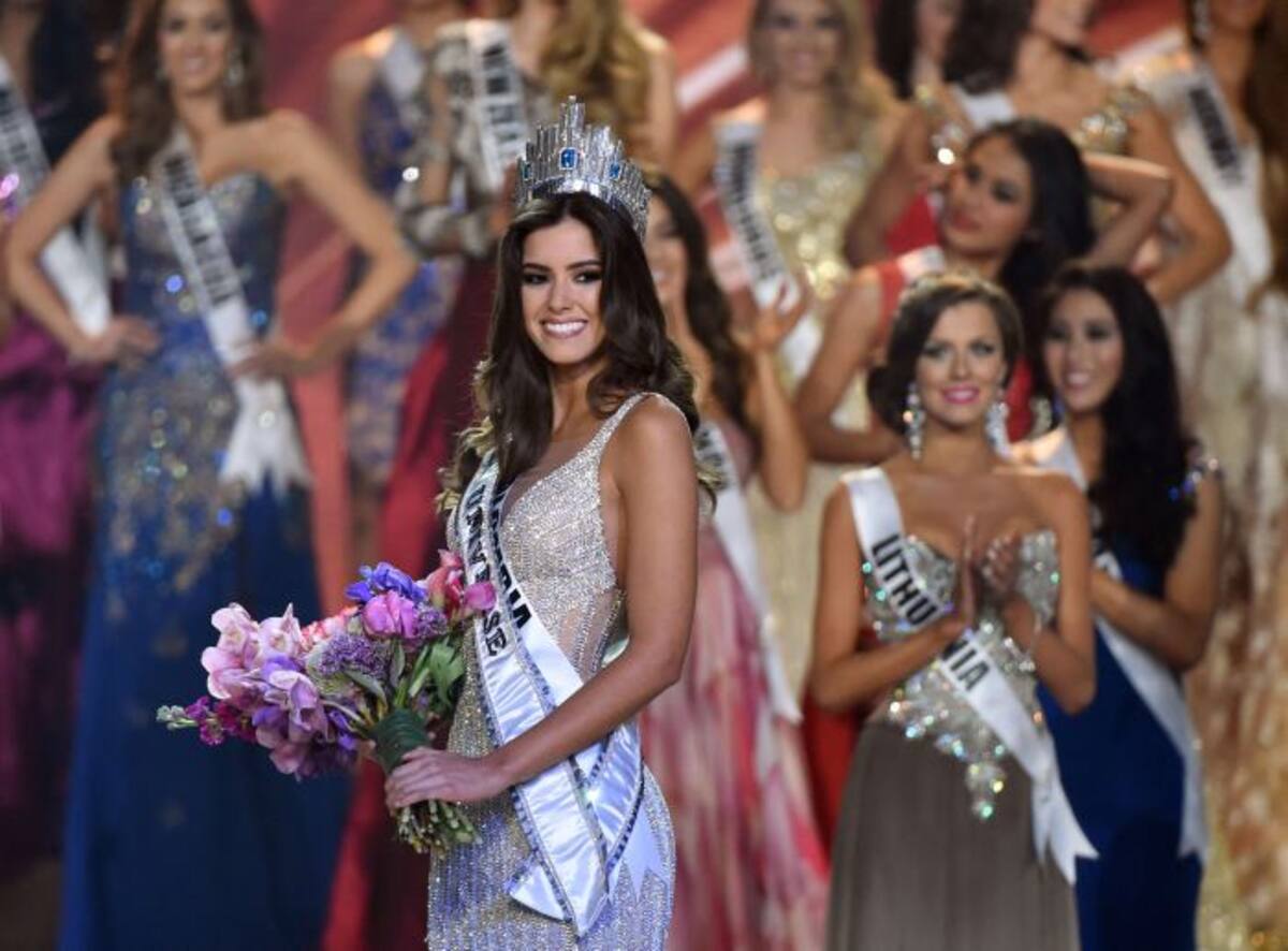Paulina Vega Dieppa, Miss Universo. AFP TIMOTHY A. CLARY
