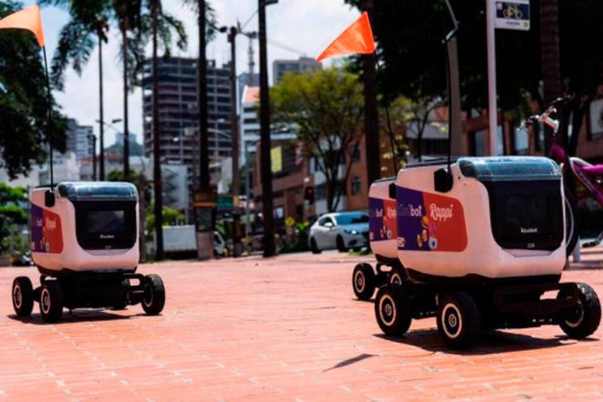 Rappi ya utiliza robots para domicilios en Medellín