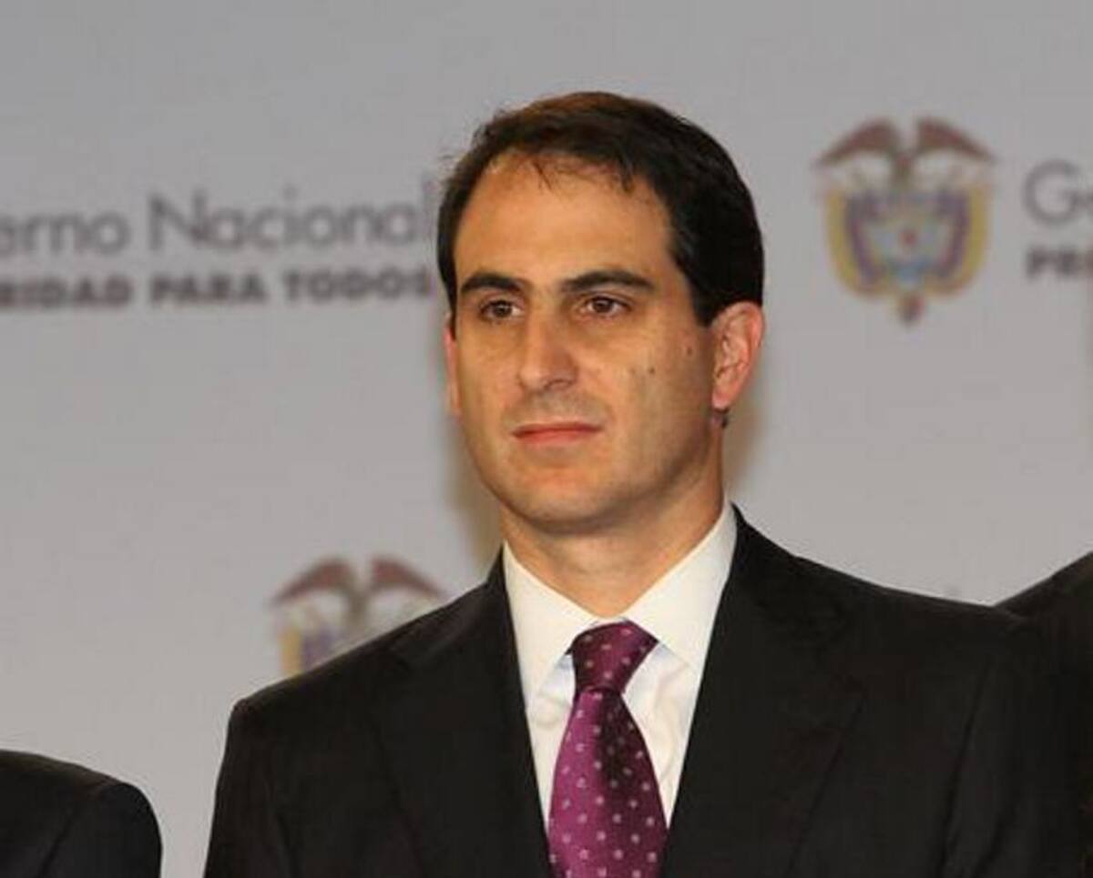 Tomás González, ministro de Minas y Energía. COLPRENSA