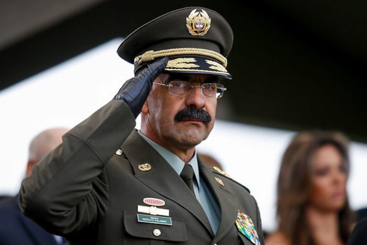 El general Rodolfo Palomino. COLPRENSA