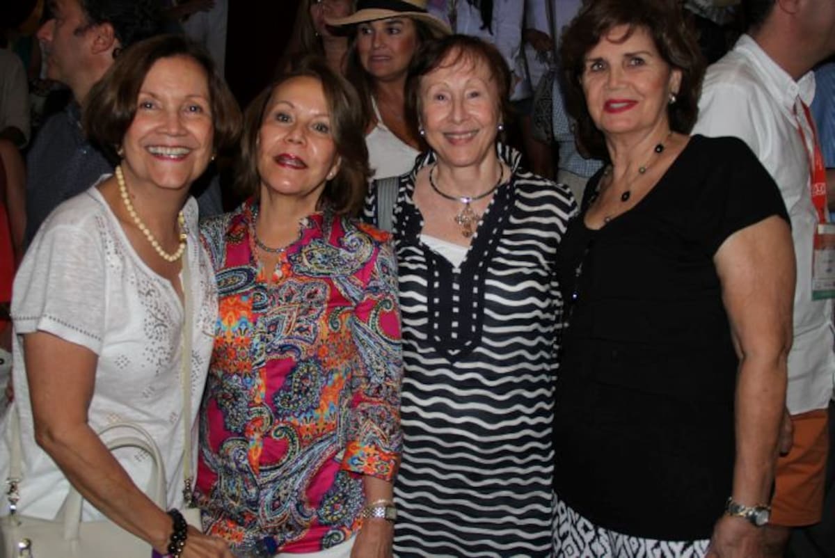 Martha Morales, Rosario Morales, Ileana Rodríguez y Fabiola Emiliani. ZENIA VALDELAMAR - EL UNIVERSAL