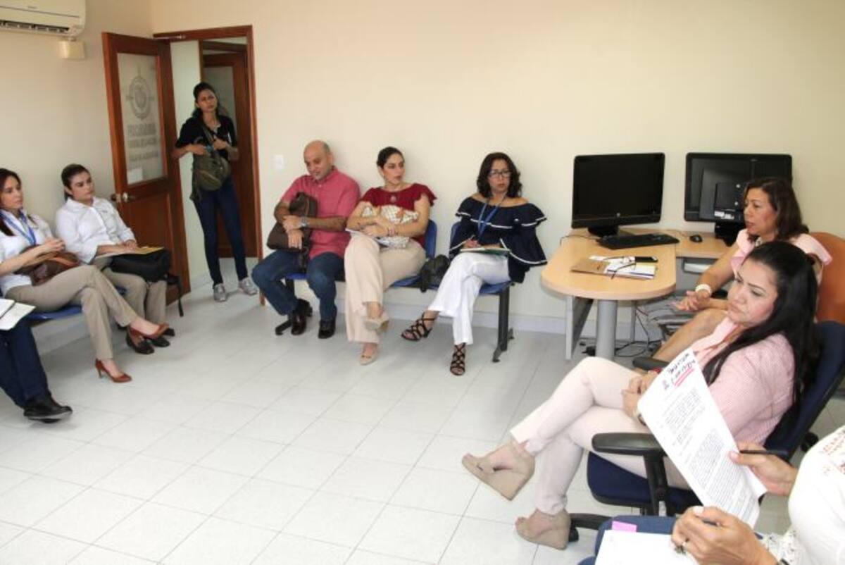 En la Procuraduría Regional de Sucre se cumplió la reunión en la mañana de hoy. MANUEL SANTIAGO PÉREZ/EL UNIVERSAL/