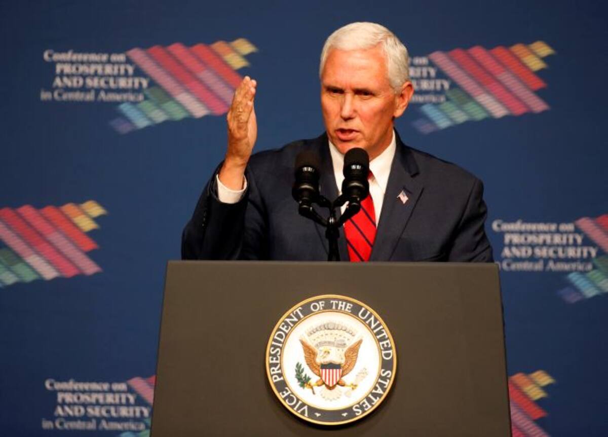 Mike Pence, Vicepresidente de EE.UU. AP