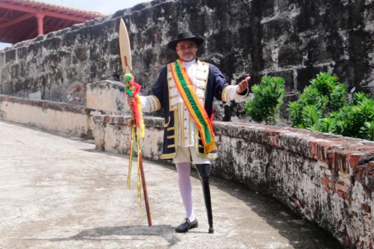 La historia del Blas de Lezo de las Fiestas: perdió una pierna en la vida real