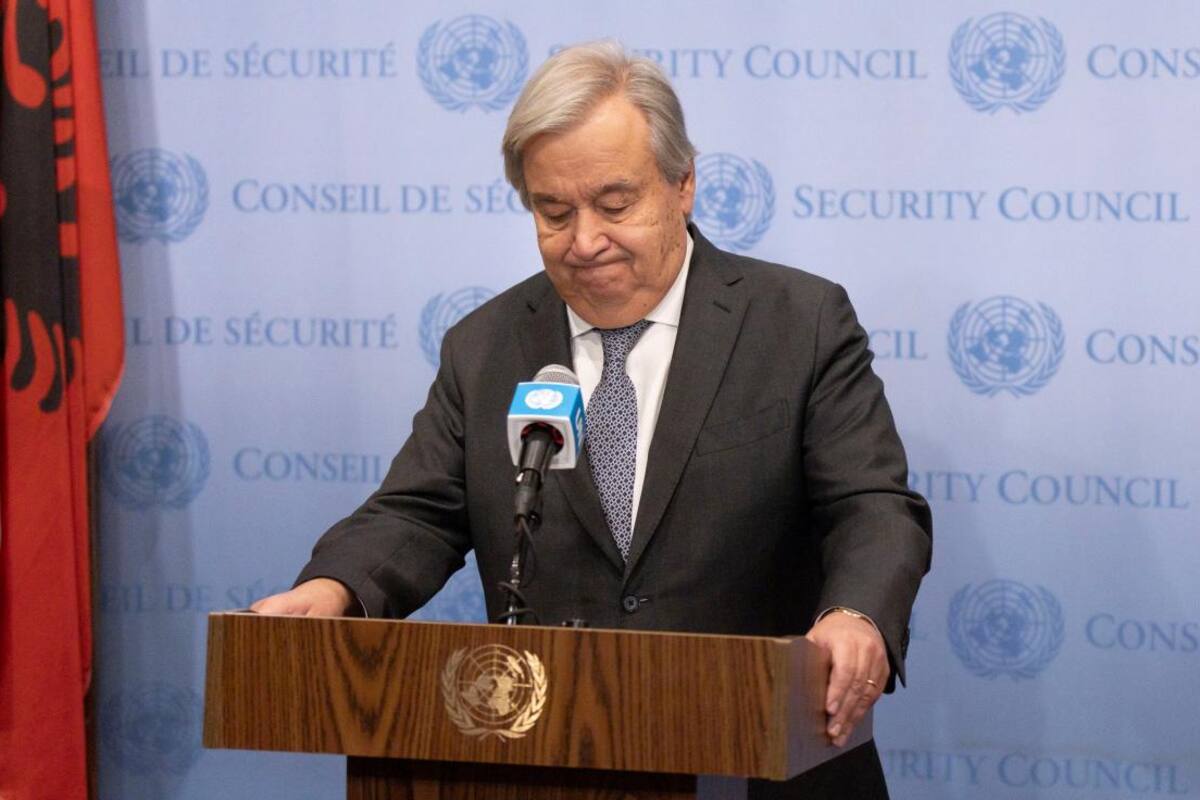 António Guterres se pronunció tras sus palabras sobre el grupo Hamás