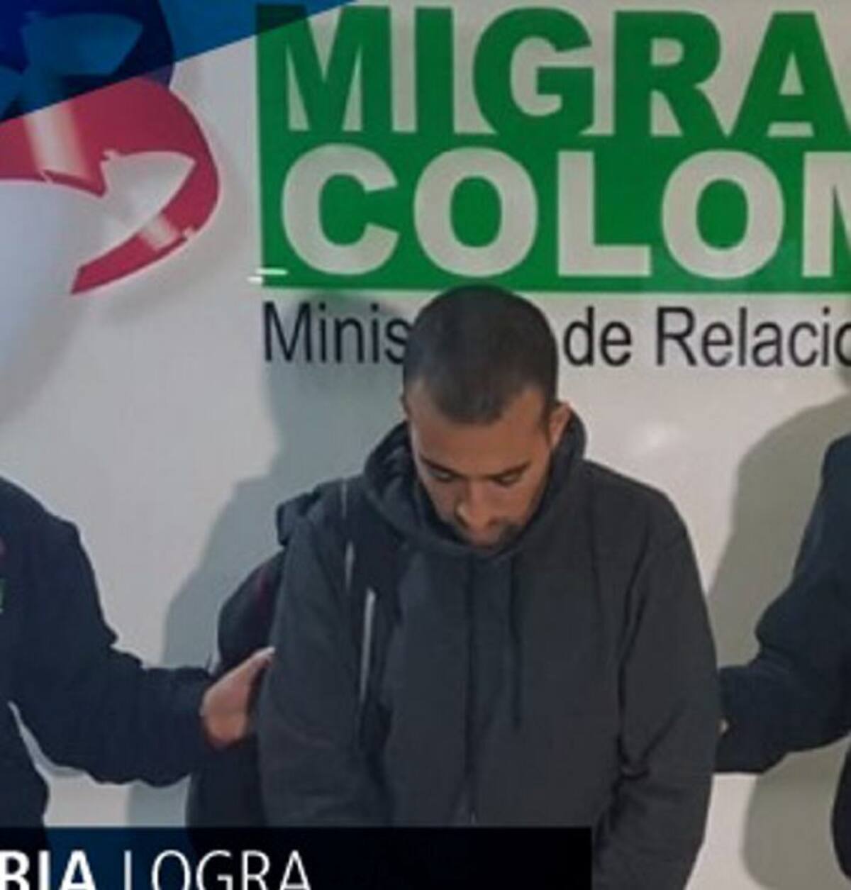 El israelí fue recapturado el domingo por Migración Colombia. Tomada de la página de Migración Colombia