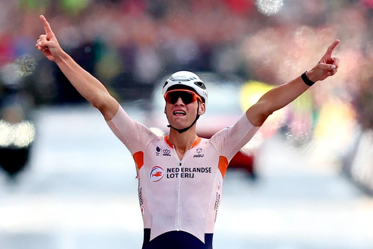Mathieu van der Poel se proclama campeón del Mundo de fondo en carretera
