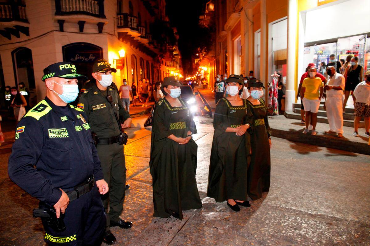 Los golpes contra la delincuencia en el Centro Histórico de Cartagena