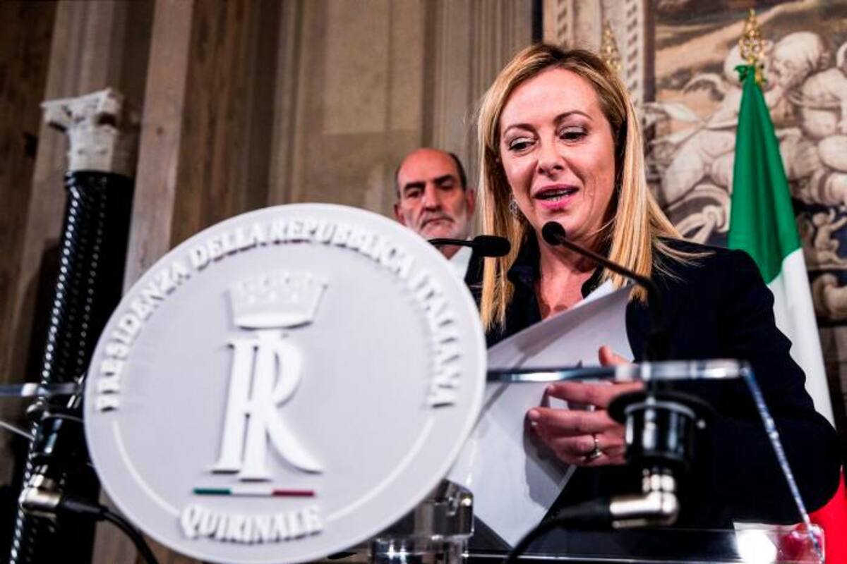 Giorgia Meloni acepta formar nuevo gobierno en Italia