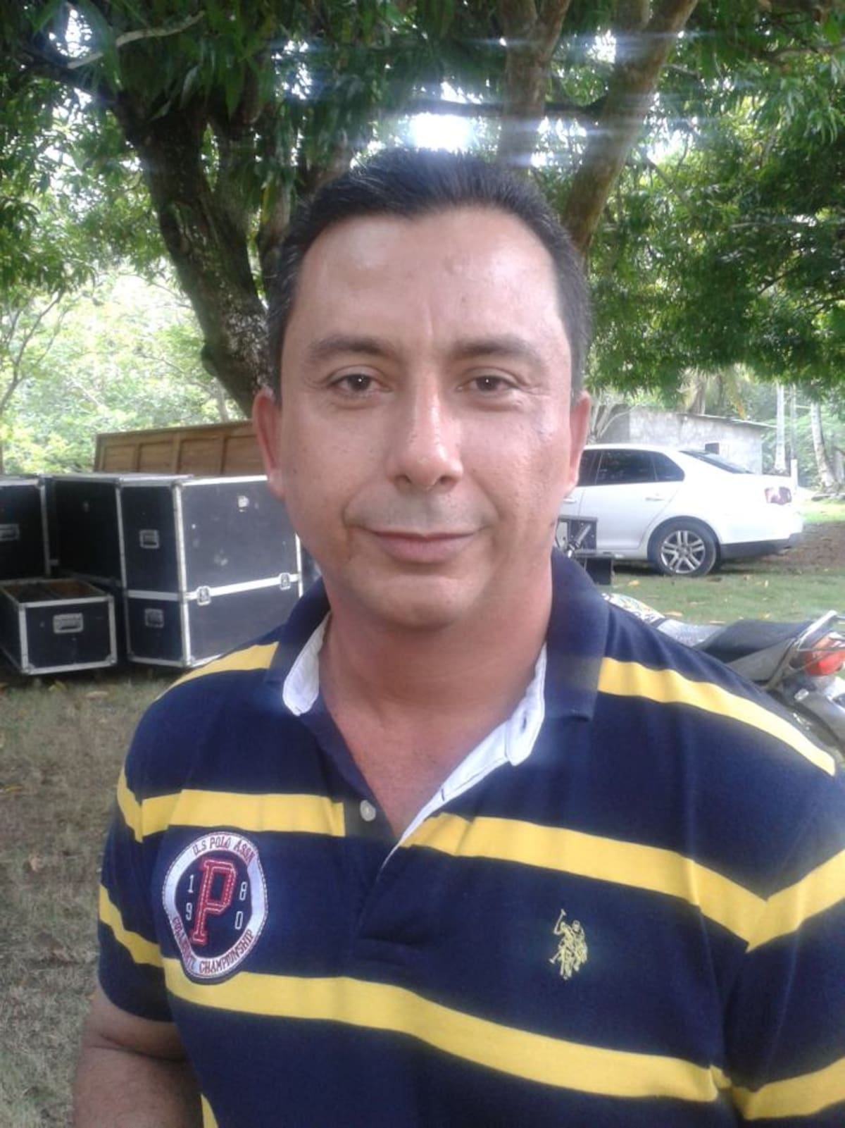 Armando Lambertínez, candidato amenazado.
