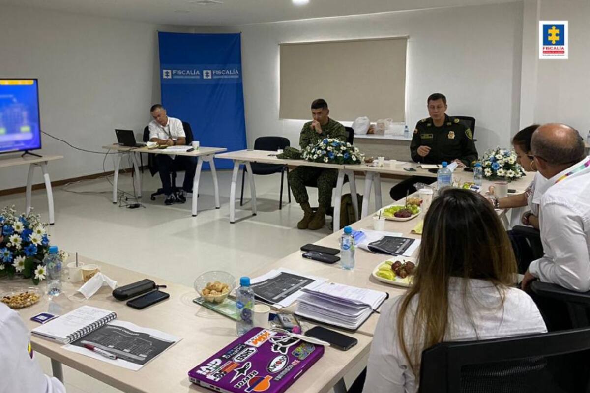 Fiscalía hace seguimiento a estrategias contra estructuras criminales en Sucre