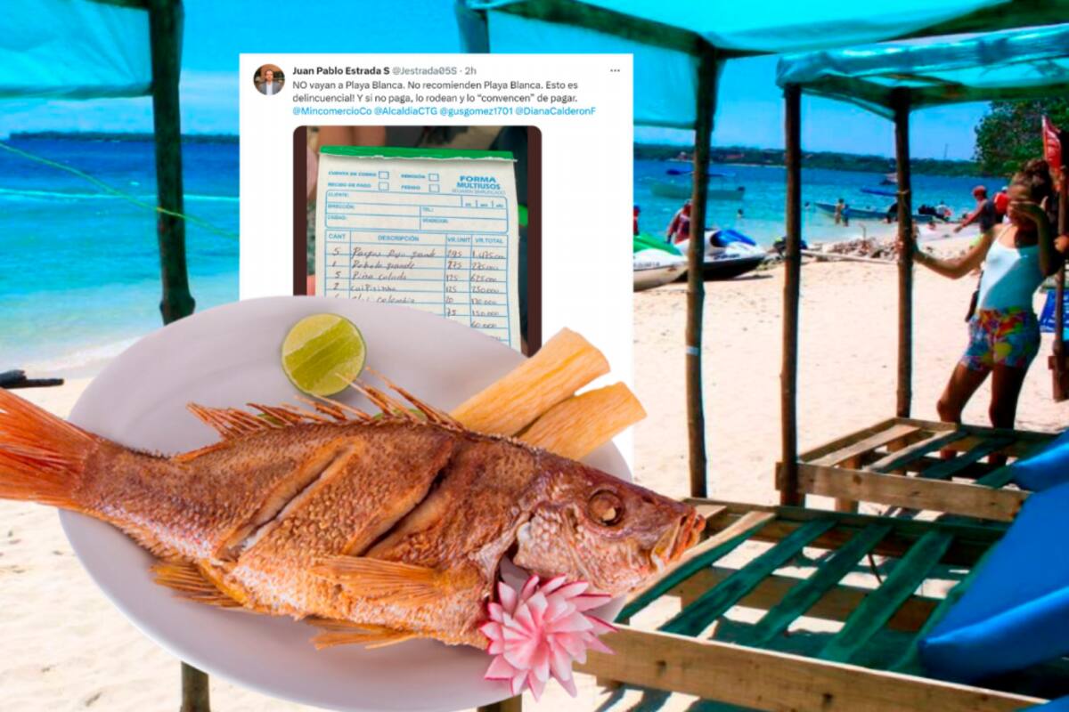 A turista le habrían cobrado casi $5 millones por cinco pargos en Cartagena