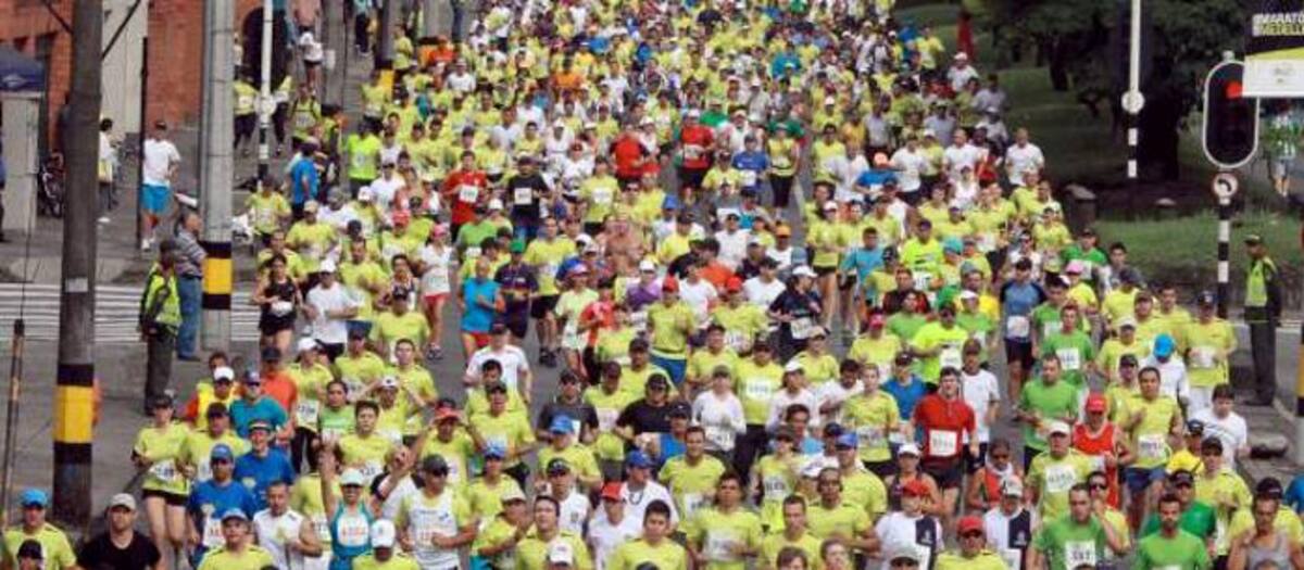Media Maratón de Medellín. COLPRENSA