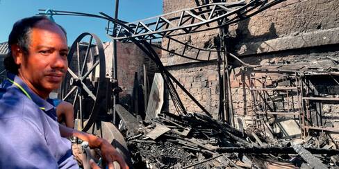 Video: cruel relato tras incendio en Bazurto que dejó a 8 familias sin ingresos