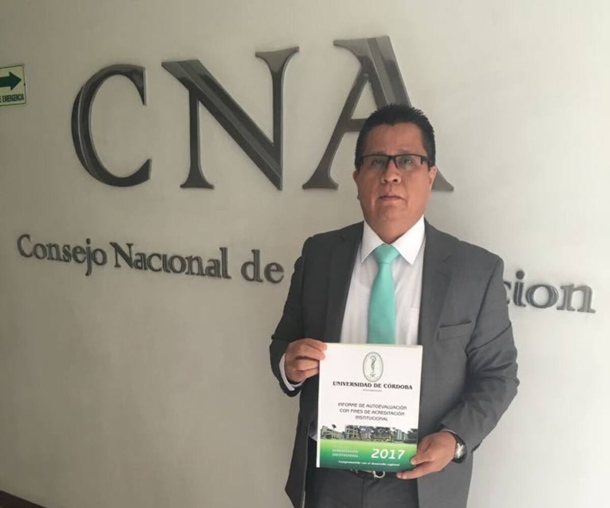Jairo Torres Oviedo, rector de Unicórdoba.