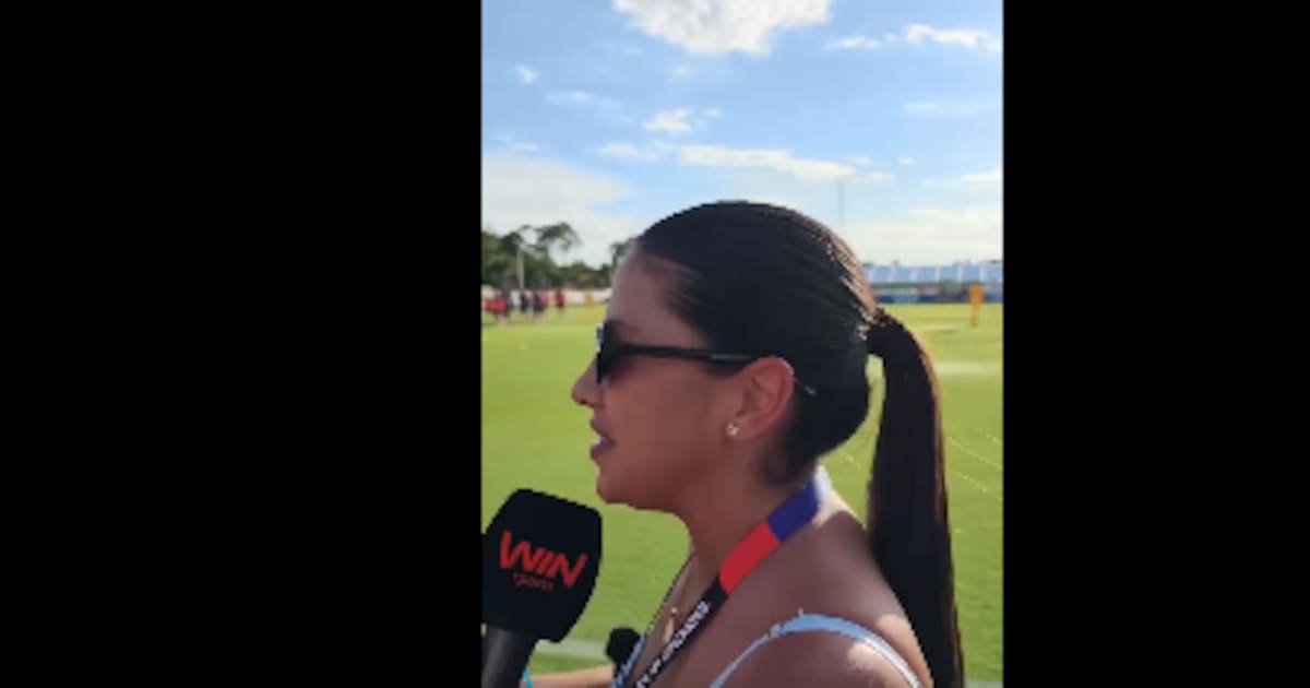 Video: Sheyla García, la periodista de Win Sports que lloró al conocer a Cristiano Ronaldo