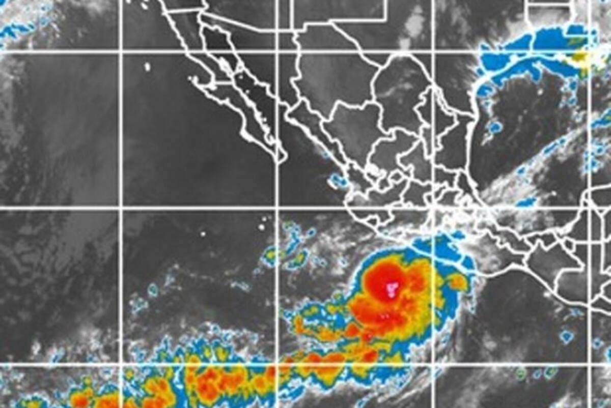 Marty "es casi un huracán que ha tenido una trayectoria errática y está acercándose cada vez más a territorio nacional". Servicio Meteorológico Nacional de México