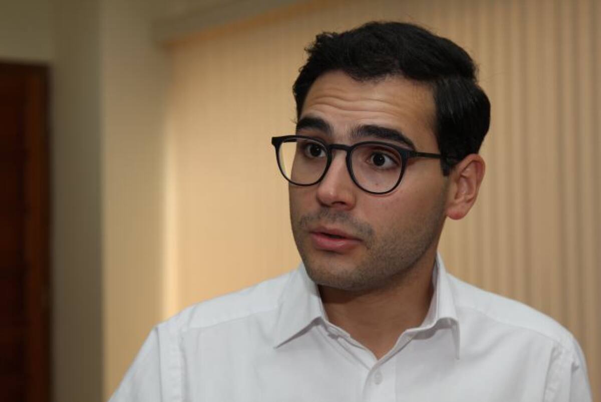 Sergio Londoño Zurek, alcalde (e) de Cartagena. Kailline Giraldo - El Universal.