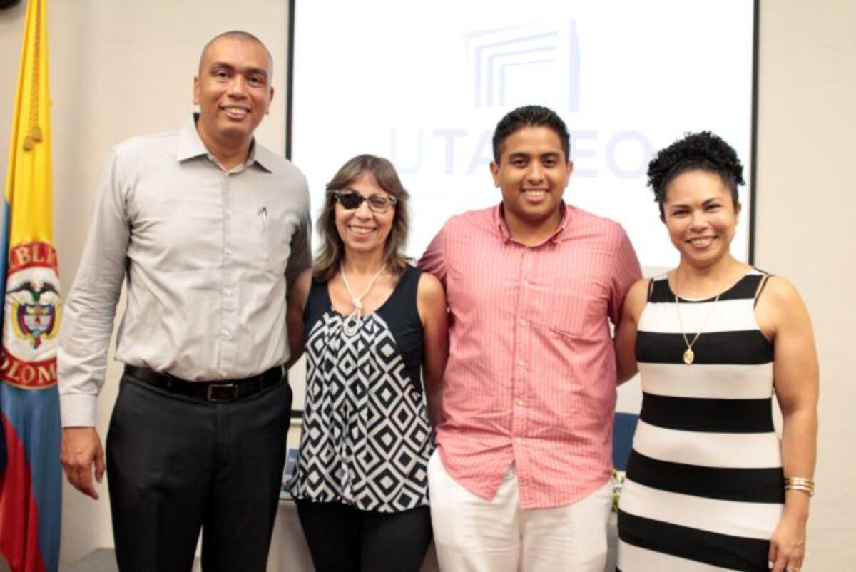 Luis Carlos Zúñiga, Roxana Segovia de Cabrales, Javier Ramos y Gina Angulo. Nayib Gaviria - El Universal
