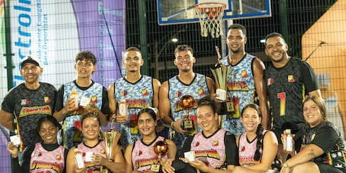 Con éxito finalizó el Torneo Interbarrios de Baloncesto 3x3 en Cartagena