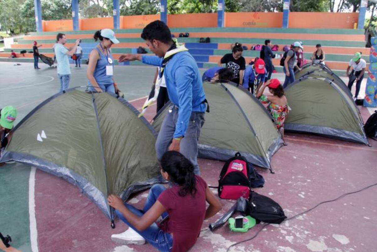 Los jóvenes de diferentes sectores de Sincelejo recibieron capacitación y participaron en actividades culturales. Manuel Santiago Pérez.