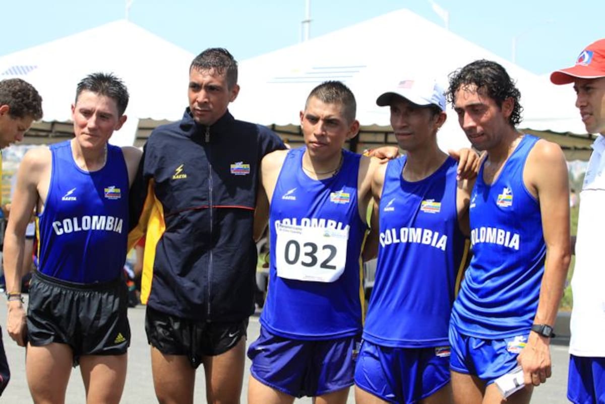 Selección Colombia de Cross Country. COLPRENSA