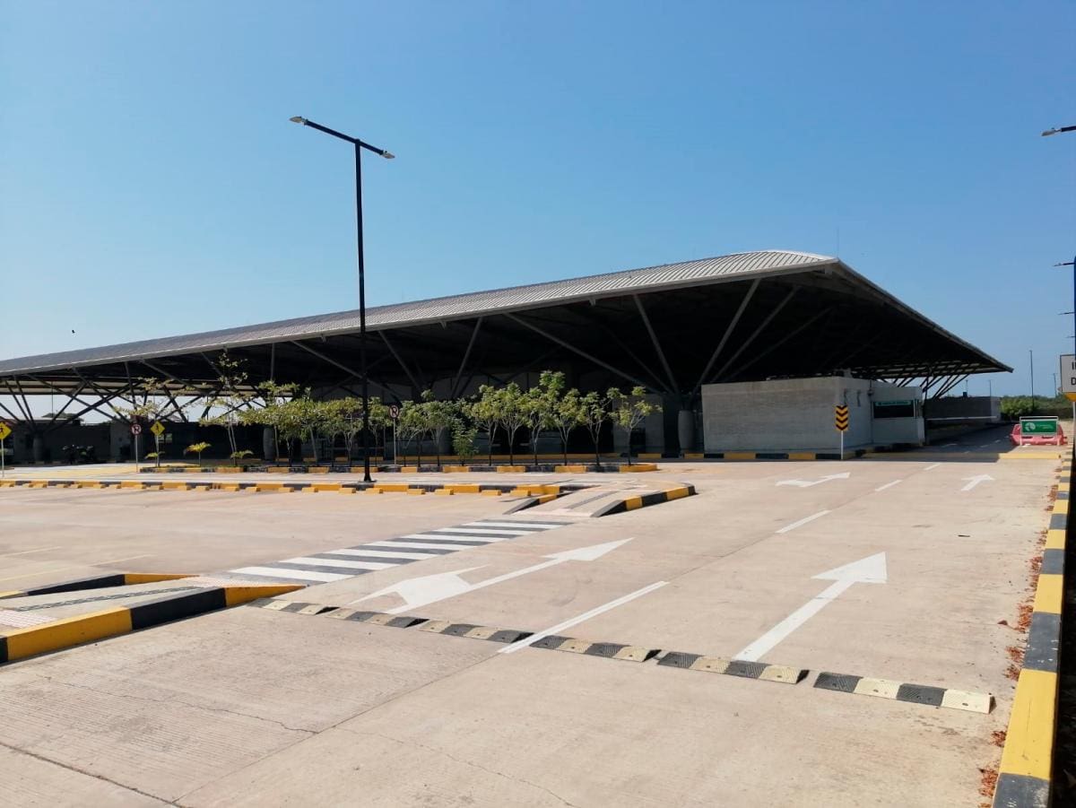 Terminal de Transporte del Norte, en Serena del Mar, Cartagena.