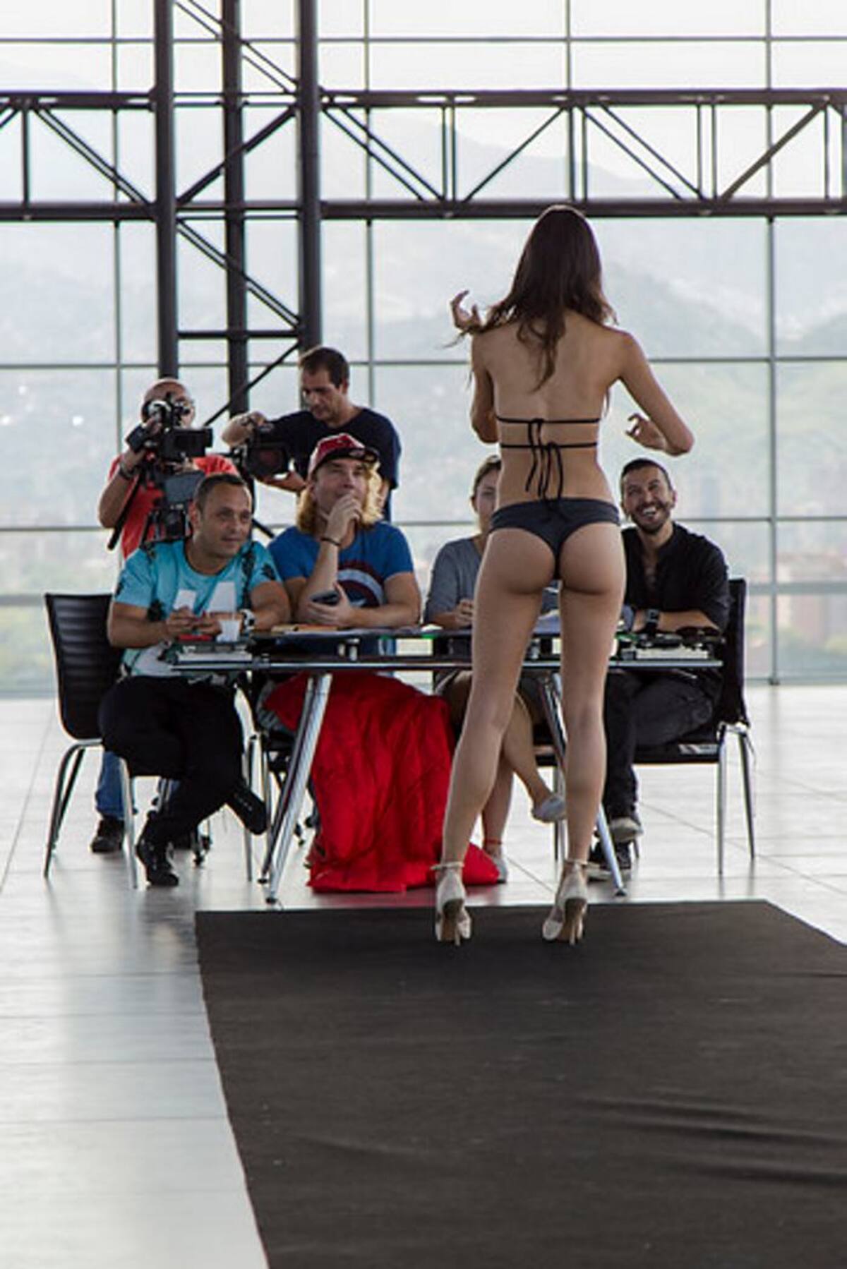 Inizio Underwear realizó el casting para su desfile en Colombiamoda. Colprensa