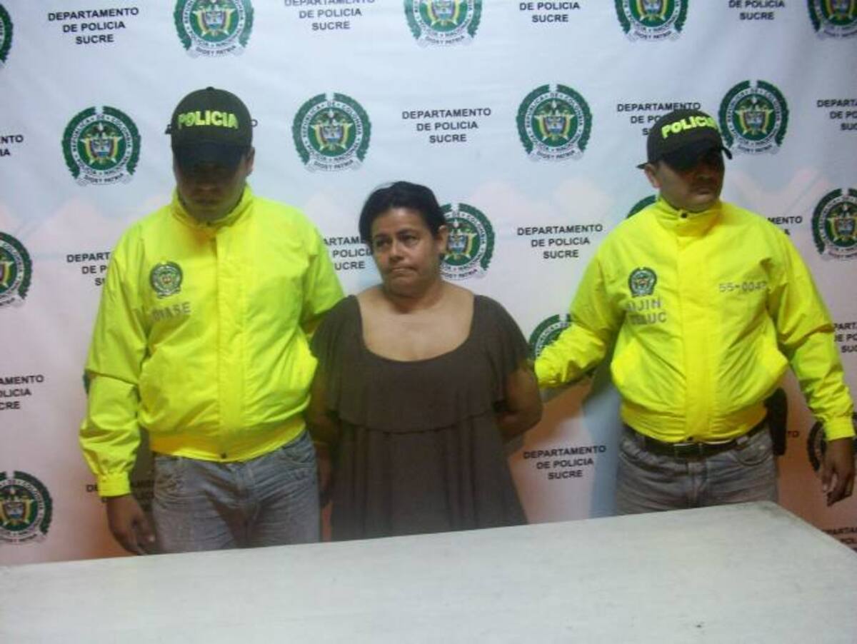 María Claudia Durango Enamorado, apodada “La Negra”, capturada como presunta autora intelectual de un homicidio. CORTESÍA
