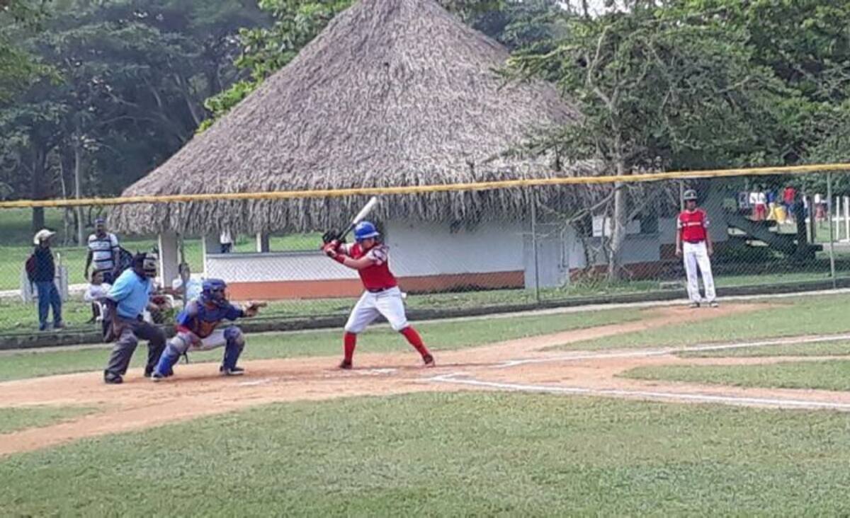 Los prospectos del Torneo de Béisbol de Desarrollo se muestra hoy en Takurika. Cortesía.