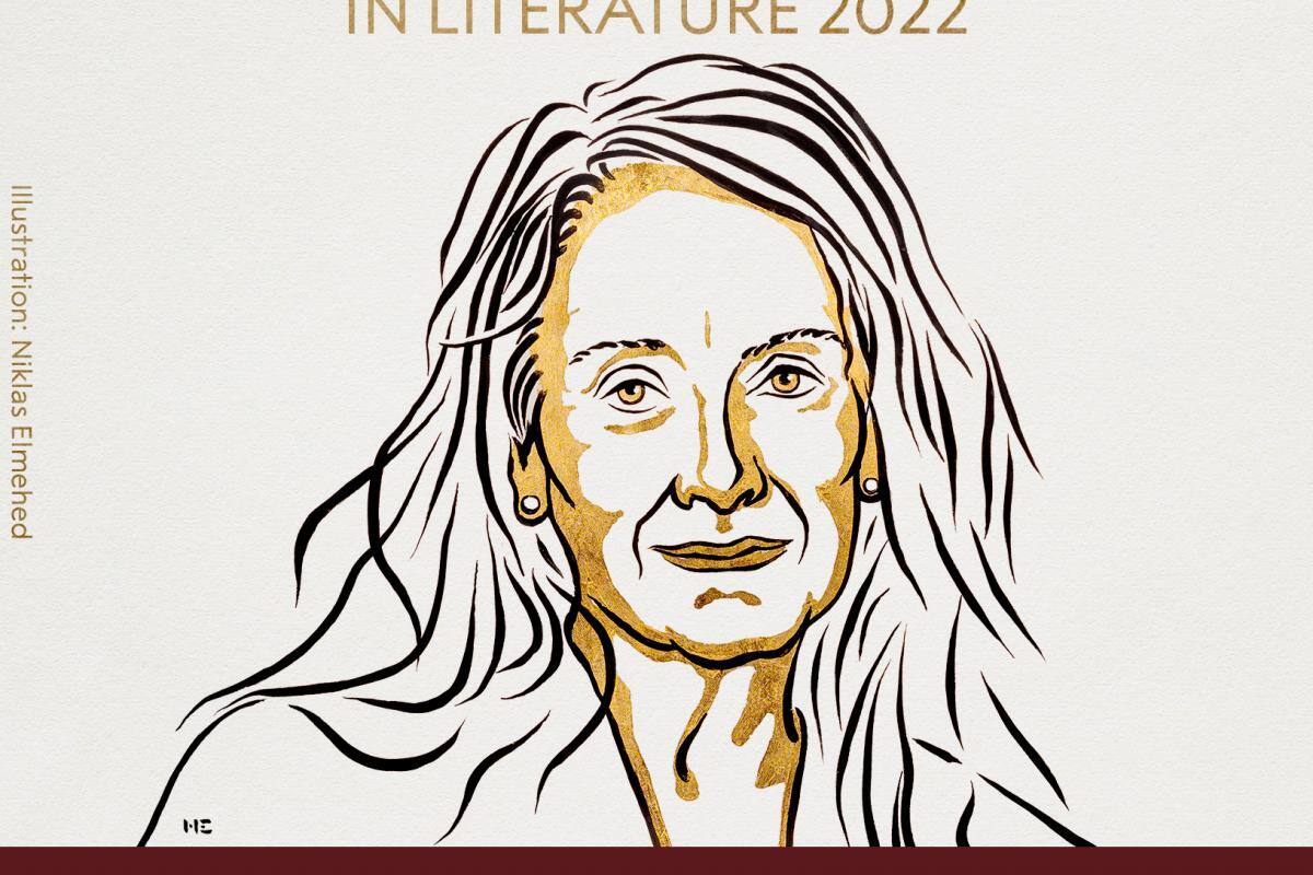 La francesa Annie Ernaux gana Nobel de Literatura