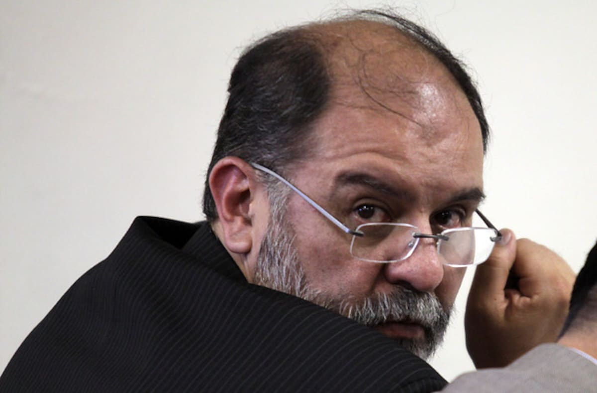 AUDIENCIA PREPARATORIA CONTRA EL EX DIRECTOR DEL DAS JOSE MIGUEL NARVAEZ, QUIEN ES ACUSADO POR EL HOMICIDIO DE JAIME GARZON. Colprensa