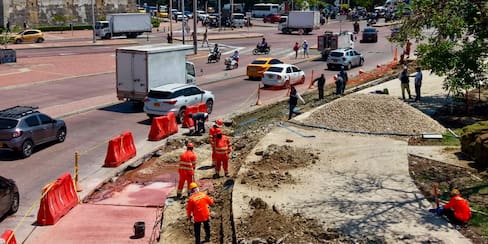 Nuevo carril en Puerto Duro promete reducir los trancones: así va la obra