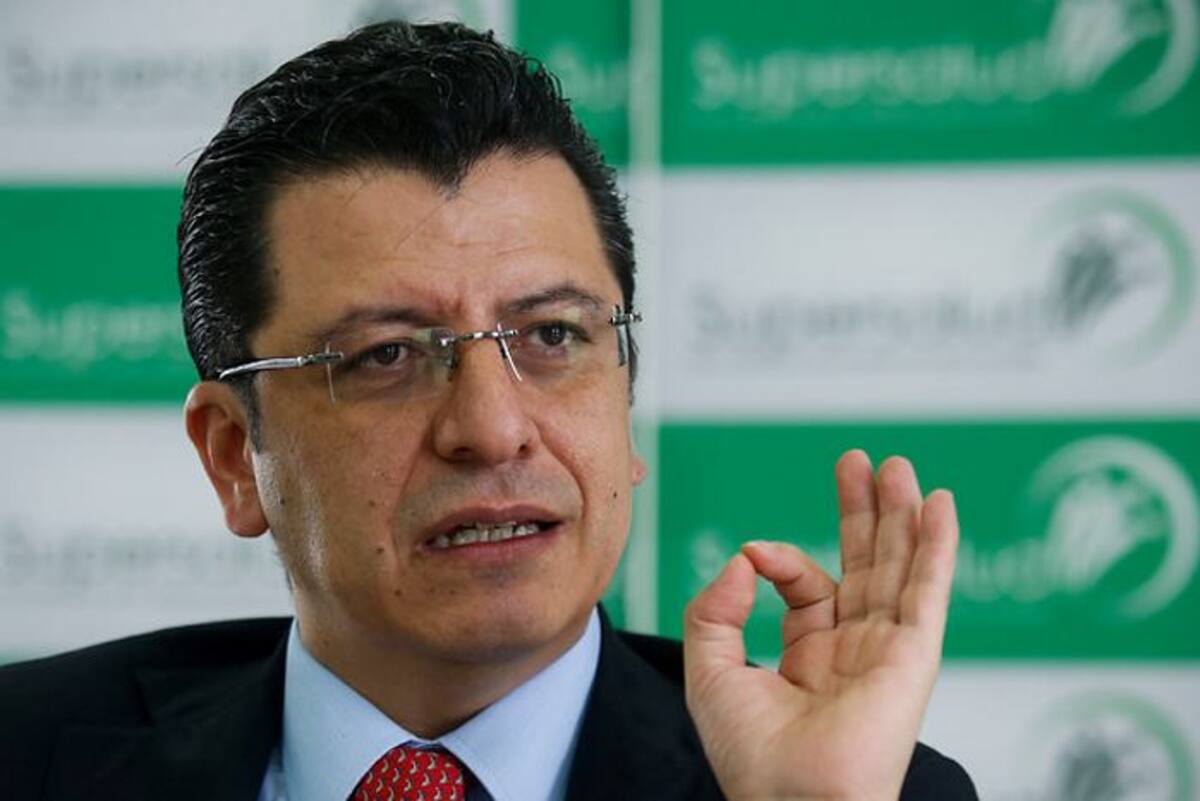 Superintendente Nacional de Salud, Norman Julio Muñoz. COLPRENSA