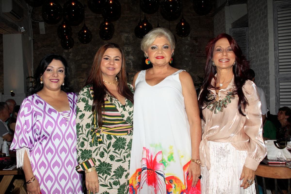 Marietta de Juan, Julia Angulo, Marlene De Pombo y Soraya Bennedetti.