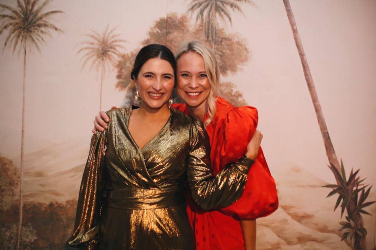 Estefanía Lacayo y Samantha Tams.